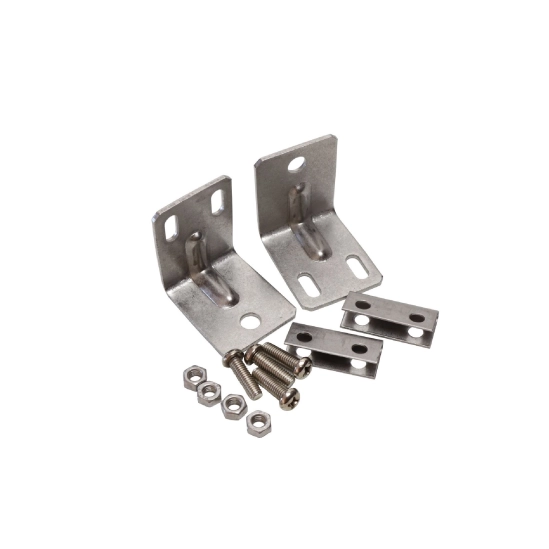Úchytka pro montáž panelů ke zdi nerezová