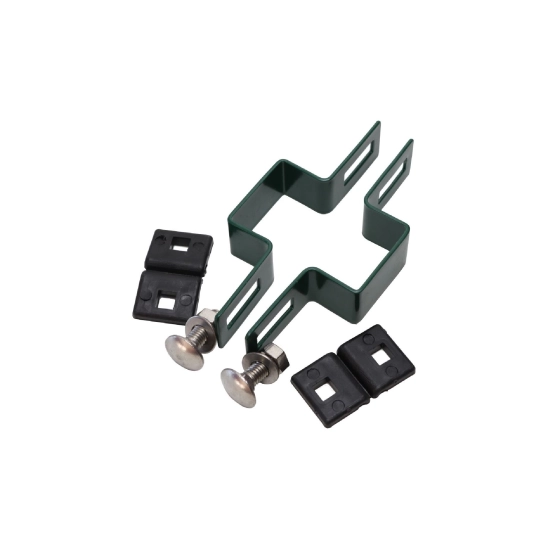 Objímka na sloupek 60x40 průběžná, zelená