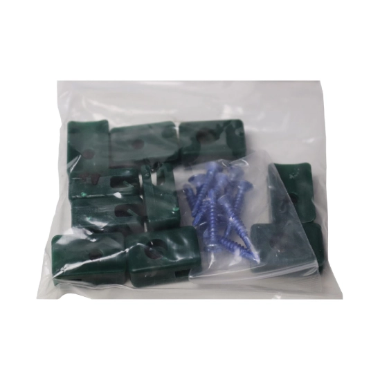 Úchytka šroubovací zelená 10 ks